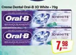Rede Supermarket Creme Dental Oral-B 3D White oferta
