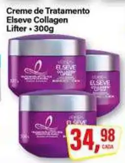 Rede Supermarket Creme de Tratamento Elseve Collagen Lifter oferta