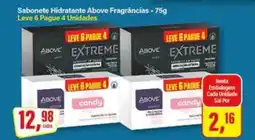 Rede Supermarket Sabonete Hidratante Above Fragrâncias oferta