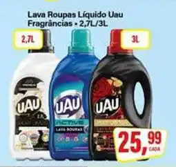 Rede Supermarket Lava Roupas Líquido Uau oferta
