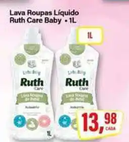 Rede Supermarket Lava Roupas Líquido Ruth Care Baby oferta