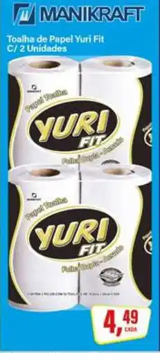 Rede Supermarket Toalha de Papel Yuri Fit oferta