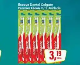 Rede Supermarket Escova Dental Colgate Premier Clean C/ 1 Unidade oferta