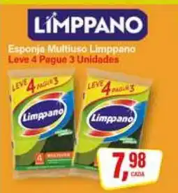 Rede Supermarket Esponja Multiuso Limpano oferta