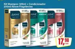Rede Supermarket Kit Shampoo 325ml + Condicionador 200ml Above Fragrâncias oferta