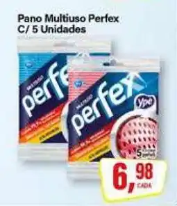 Rede Supermarket Pano Multiuso Perfex C/ 5 Unidades oferta