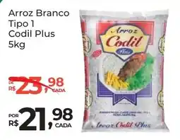 Super Luna Arroz Branco Tipo 1 Codil Plus oferta