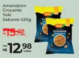 Super Luna Amendoim Crocante Yoki Sabores oferta