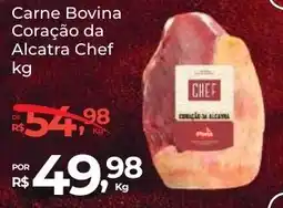 Super Luna Carne Bovina Coração da Alcatra Chef oferta