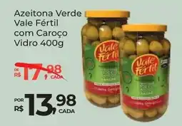 Super Luna Azeitona Verde Vale Fértil com Caroço Vidro oferta