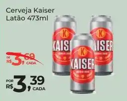 Super Luna Cerveja Kaiser Latão oferta