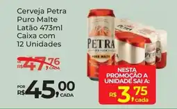 Super Luna Cerveja Petra Puro Malte Latão oferta