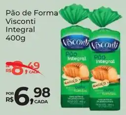 Super Luna Pão de Forma Visconti Integral oferta