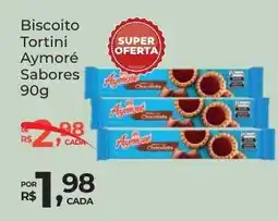 Super Luna Biscoito Tortini Aymoré Sabores oferta