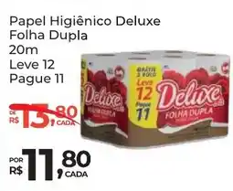Super Luna Papel Higiênico Deluxe Folha Dupla 20m oferta