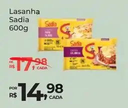 Super Luna Lasanha Sadia oferta