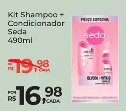 Super Luna Kit Shampoo + Condicionador Seda oferta