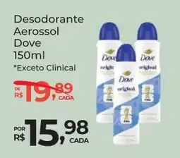 Super Luna Desodorante Aerossol Dove oferta