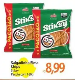 Atacadão Salgadinho Elma Chips Stiksy Pacote oferta