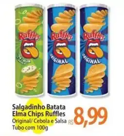 Atacadão Salgadinho Batata Elma Chips Ruffles oferta