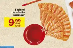 Carrefour Sashimi de salmão Carrefour oferta
