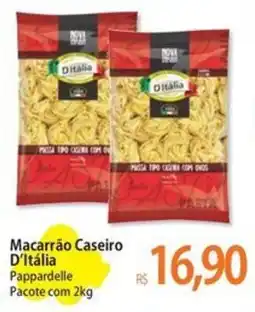 Atacadão Macarrão Caseiro D'Itália Pappardelle Pacote oferta