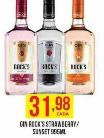 Gin Rock's Strawberry Sunset