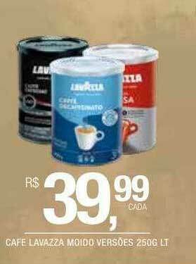 DB Supermercados Café Lavazza Moido Versões oferta