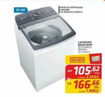 GBarbosa Lavadora Brastemp 12kg oferta