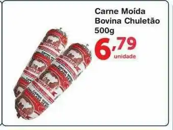 Roldão Carne Moída Bovina Chuletão oferta