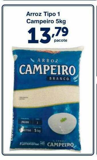 Roldão Arroz Tipo 1 Campeiro oferta