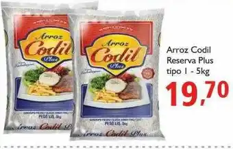 Supermercados ABC Arroz Codil Reserva Plus Tipo 1 oferta