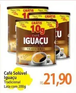 Atacadão Café Solúvel Iguaçu Tradicional Lata oferta
