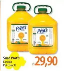 Atacadão Suco Prat's Laranja Pet oferta
