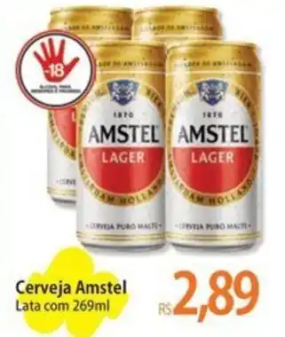 Atacadão Cerveja Amstel oferta