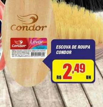 Violeta Supermercados Escova De Roupa Condor oferta