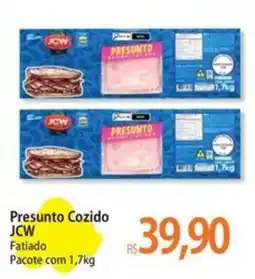 Atacadão Presunto Cozido JCW Fatiado Pacote oferta