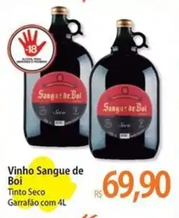 Atacadão Vinho Sangue de Boi oferta