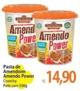Atacadão Pasta de Amendoim Amendo Power Crunchy oferta
