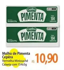 Atacadão Molho de Pimenta Cepêra oferta