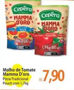 Atacadão Molho de Tomate Mamma D'oro Pizza/Tradicional Pouch oferta
