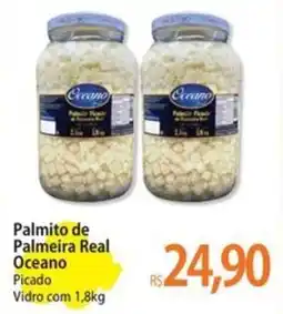 Atacadão Palmito de Palmeira Real Oceano Picado Vidro oferta