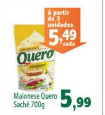 Econômico Atacadão Maionese Quero oferta
