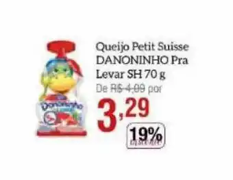 Queijo Petit Suisse Danoninho Pra Levar Sh