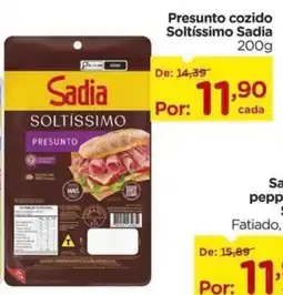 Carrefour Presunto cozido Soltíssimo Sadia oferta