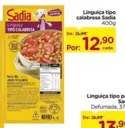 Carrefour Linguiça tipo calabresa Sadia oferta