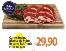 Atacadão Carne Bovina Bisteca de Peito Reserva Resfriada oferta
