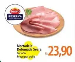 Atacadão Mortadela Defumada Seara Fatiada oferta