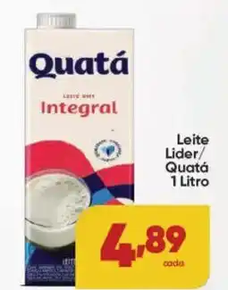 Lopes Supermercados Leite Lider/ Quatá oferta