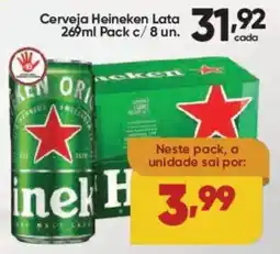 Lopes Supermercados Cerveja Heineken Lata oferta